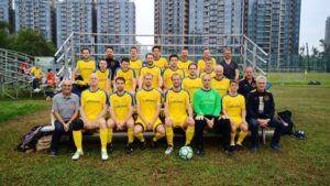 2018.11 FC Jumbo in Hongkong Mannschaft Bild1